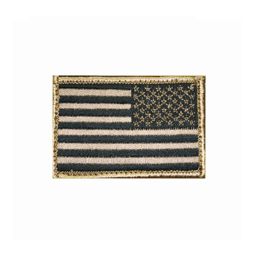 BLACKHAWK! Coyote American Flag Patch - Standard or Reversed - Flags